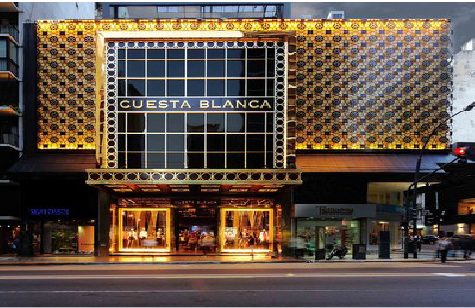  玉环门头设计与商业空间的纽带。