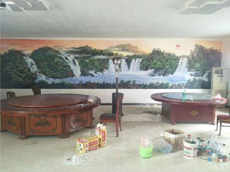 玉环墙绘-写实风景