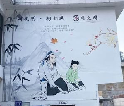  玉环分享几个墙绘保养知识。