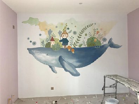  玉环手绘墙的特点及优势。